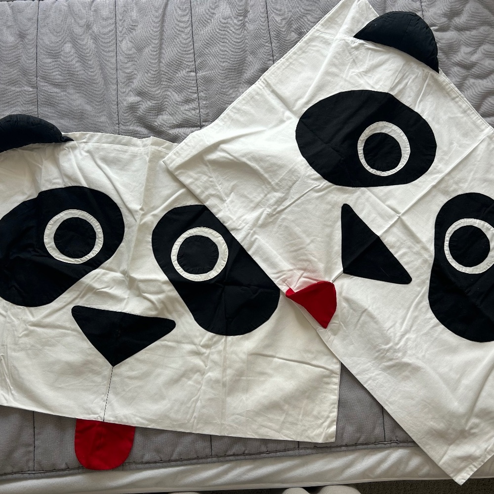 Cute Panda pillow case from Japan